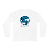 Team Shelby Cobra Circle Logo SS Personalized Unisex Performance Long Sleeve Shirt, UPF 40+ UV Protection, Customizable, Shelby Enthusiasts Gifts