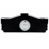 1970 Chevrolet Chevelle Floating Wall Shelf, Black with White Stripes, 19.5 x 7 x 7.5 inches, Car Enthusiast Gift, Muscle Car Decor