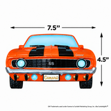 1969 Camaro Key Rack dimensions