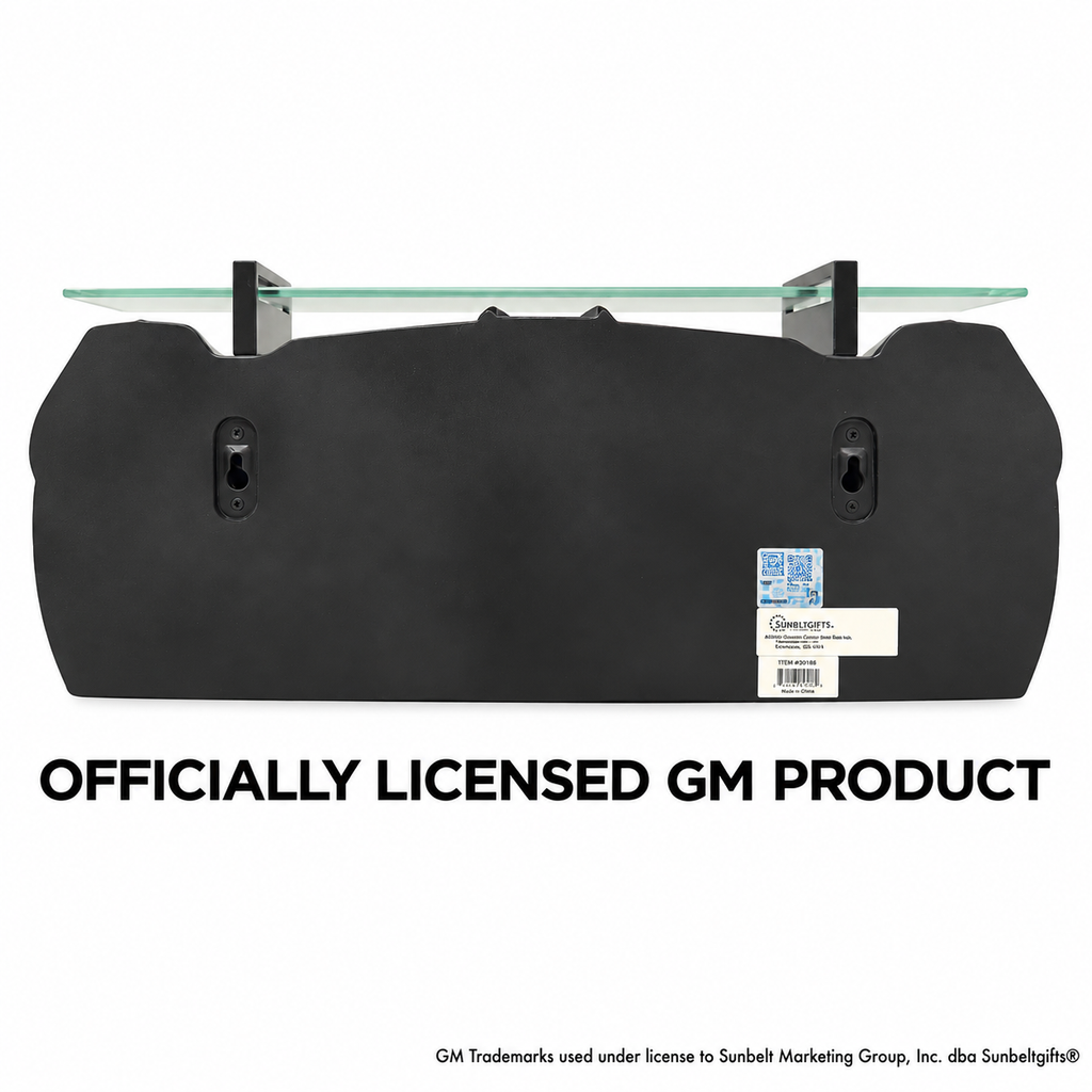 1979 Chevrolet Camaro Z28 Black LED Wall Shelf – Tempered Glass