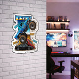BIGFOOT® 4x4 USA-Made Die Cut Steel Wall Décor – Smash! Roar! Zoom! Crush! The Original Monster Truck (Available in 2 Sizes)