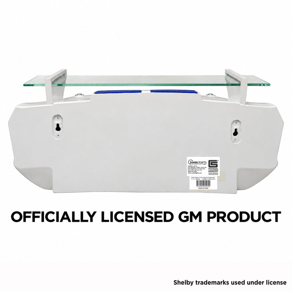 1967 Carroll Shelby GT500 Sports Coupe LED Wall Shelf – Blue/White