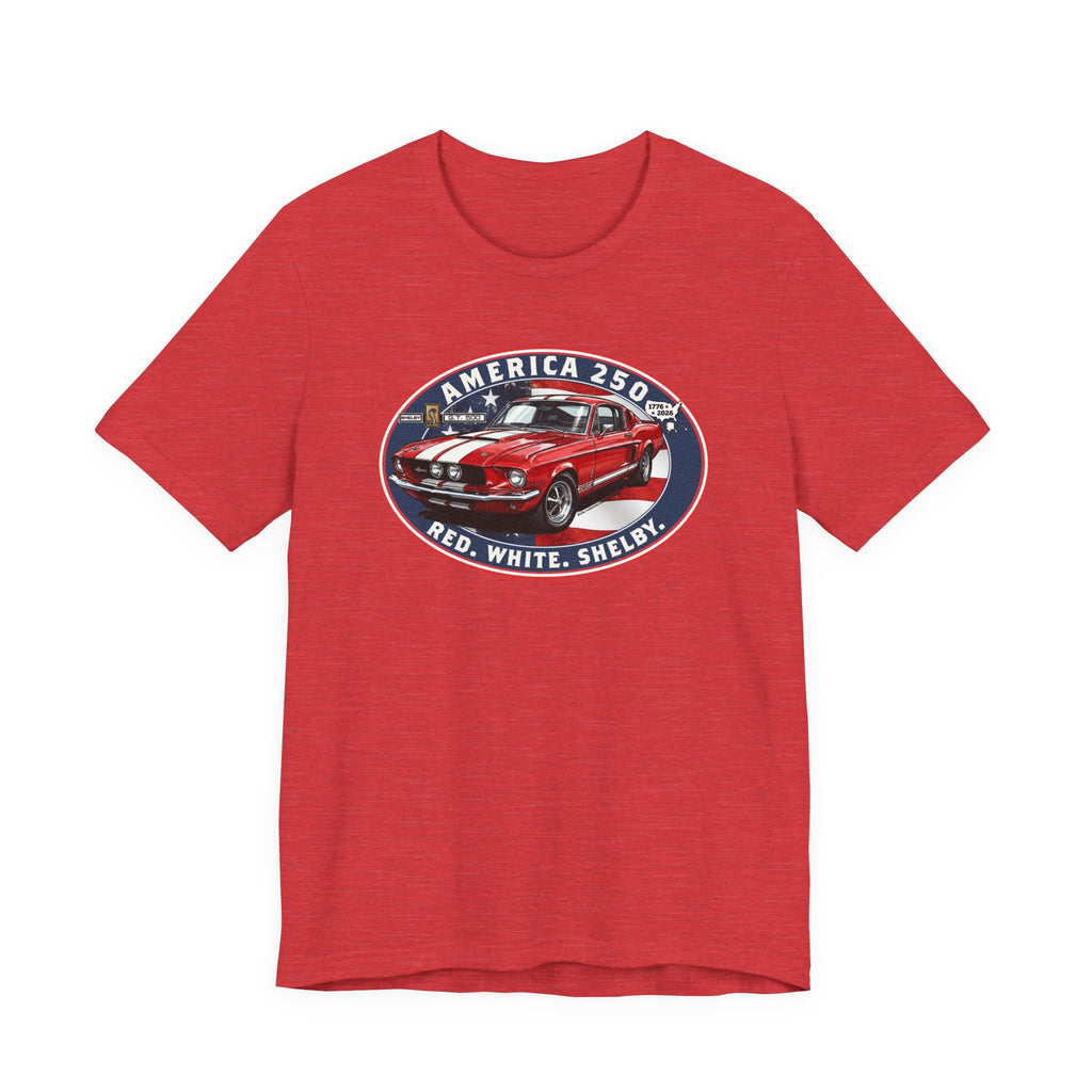Shelby America 250 "250 Years of Freedom" Premium GT500 Oval Short-Sleeve Tee