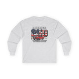 Shelby Red GT350 "One American Icon" America 250 Long-Sleeve T-Shirt