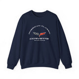 C6 Corvette Crew Neck Long Sleave Heavy Duty Sweatshirt, perfect for cool crisp days