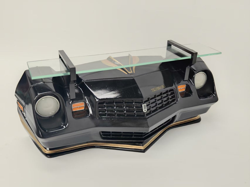 Chevrolet Camaro Z28 1979 Floating Wall Shelf, Black, LED Lights