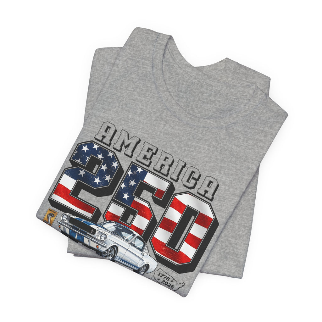 Shelby America 250 "Years of Freedom" Premium GT350 Short-Sleeve Tee