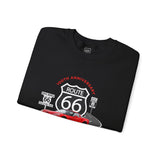 C6 Corvette Route 66 100th Anniversary Cotton Blend Sweatshirt – Legends of the Road, Perfect for the Corvette Fan
