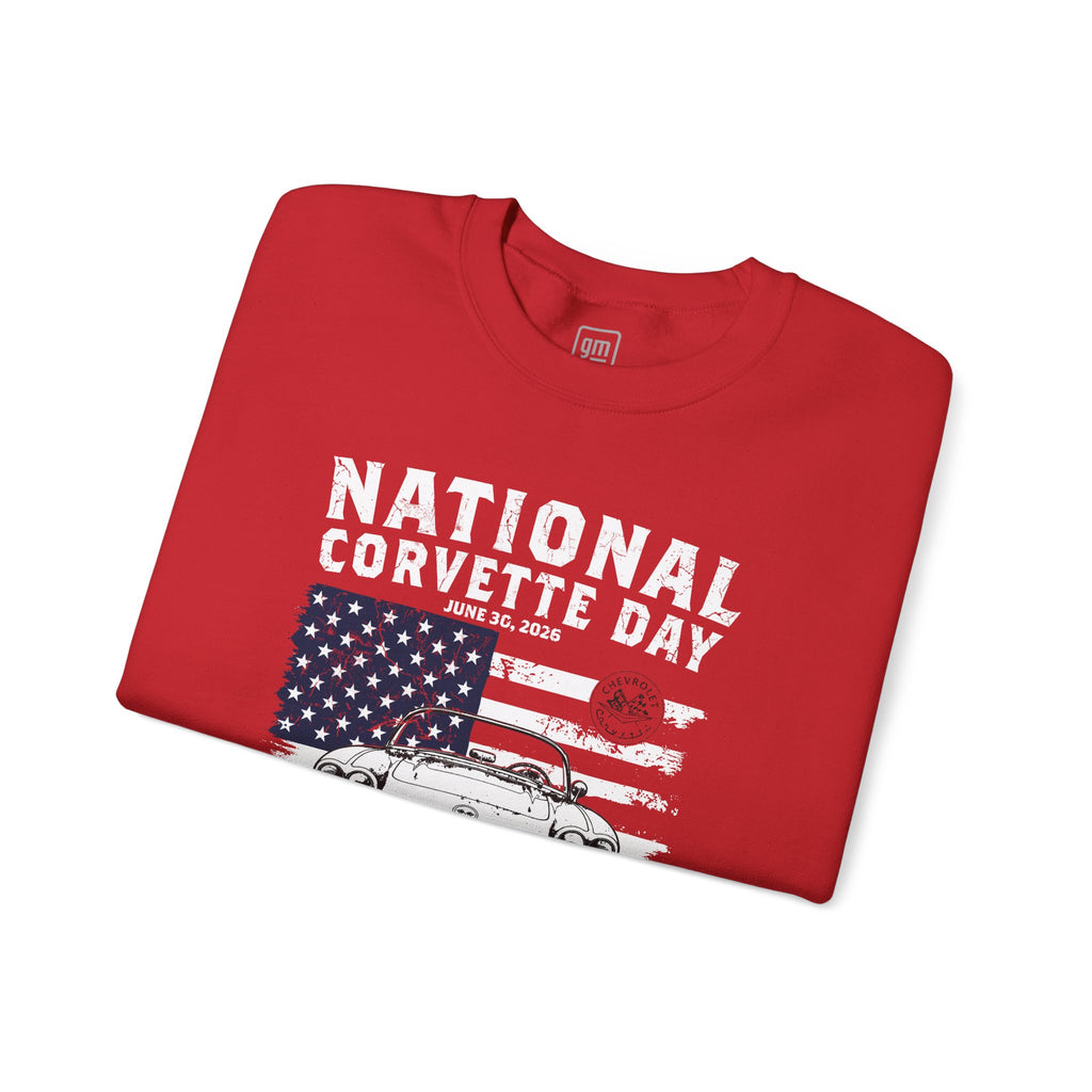 National Corvette Day 2026 Crewneck Sweatshirt – Limited Edition (Through June 30, 2026)