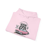 Pink Cadillac Route 66 100th Anniversary Hooded Sweatshirt – Legends of the Road