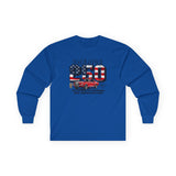 Shelby Red GT350 "One American Icon" America 250 Long-Sleeve T-Shirt