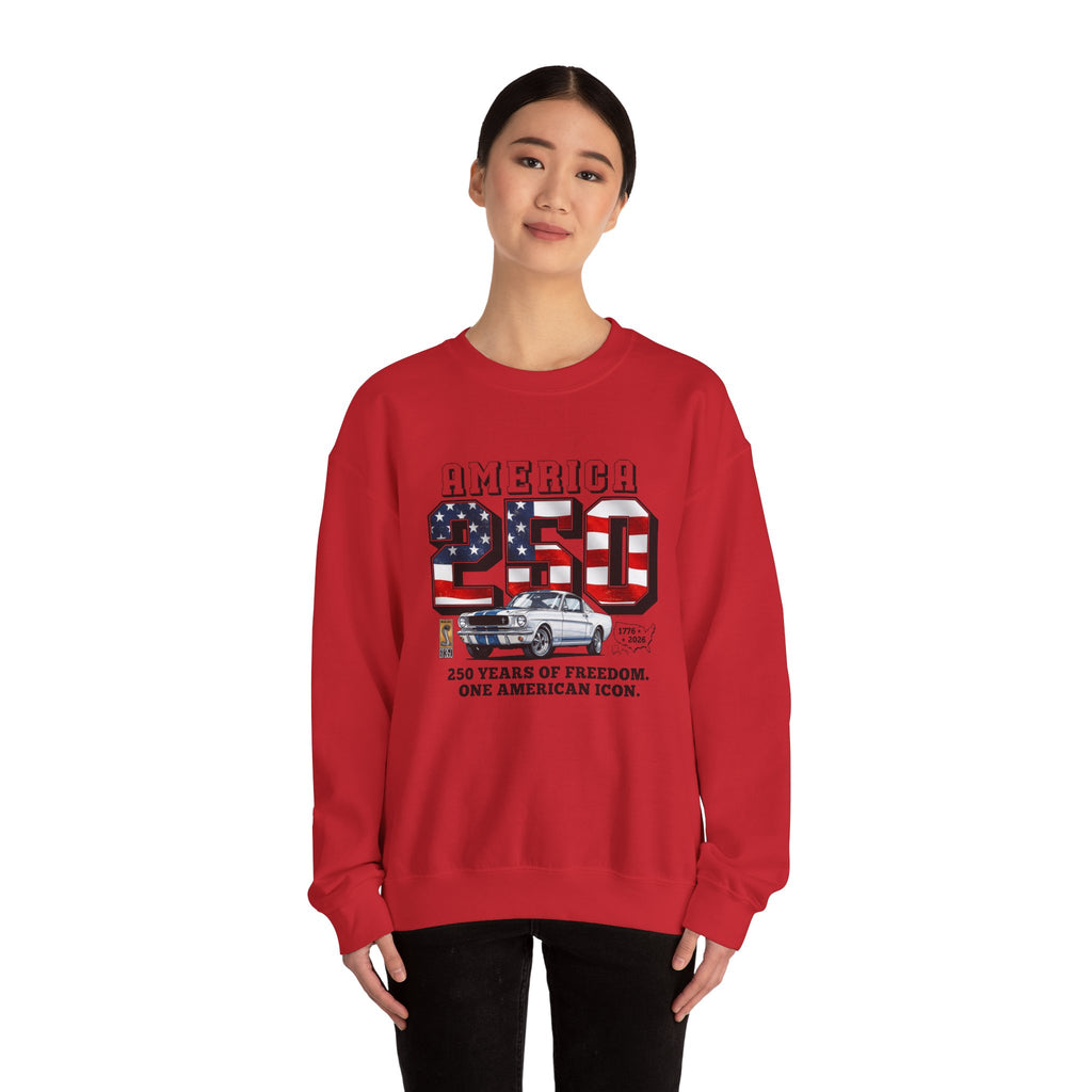 Shelby GT350 "250 Years of Freedom" America 250 Crewneck Sweatshirt