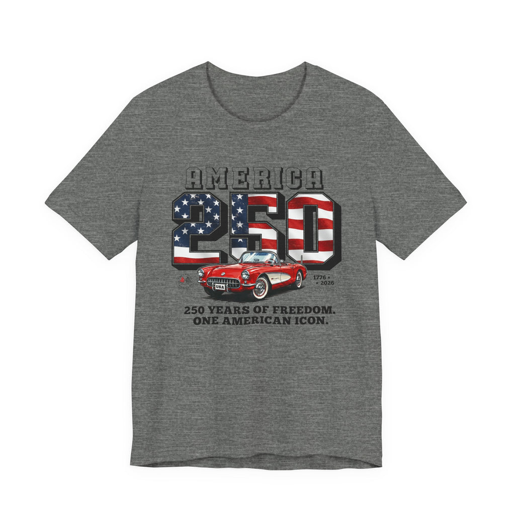 Corvette America 250 "One American Icon" Premium C1 Short-Sleeve Tee