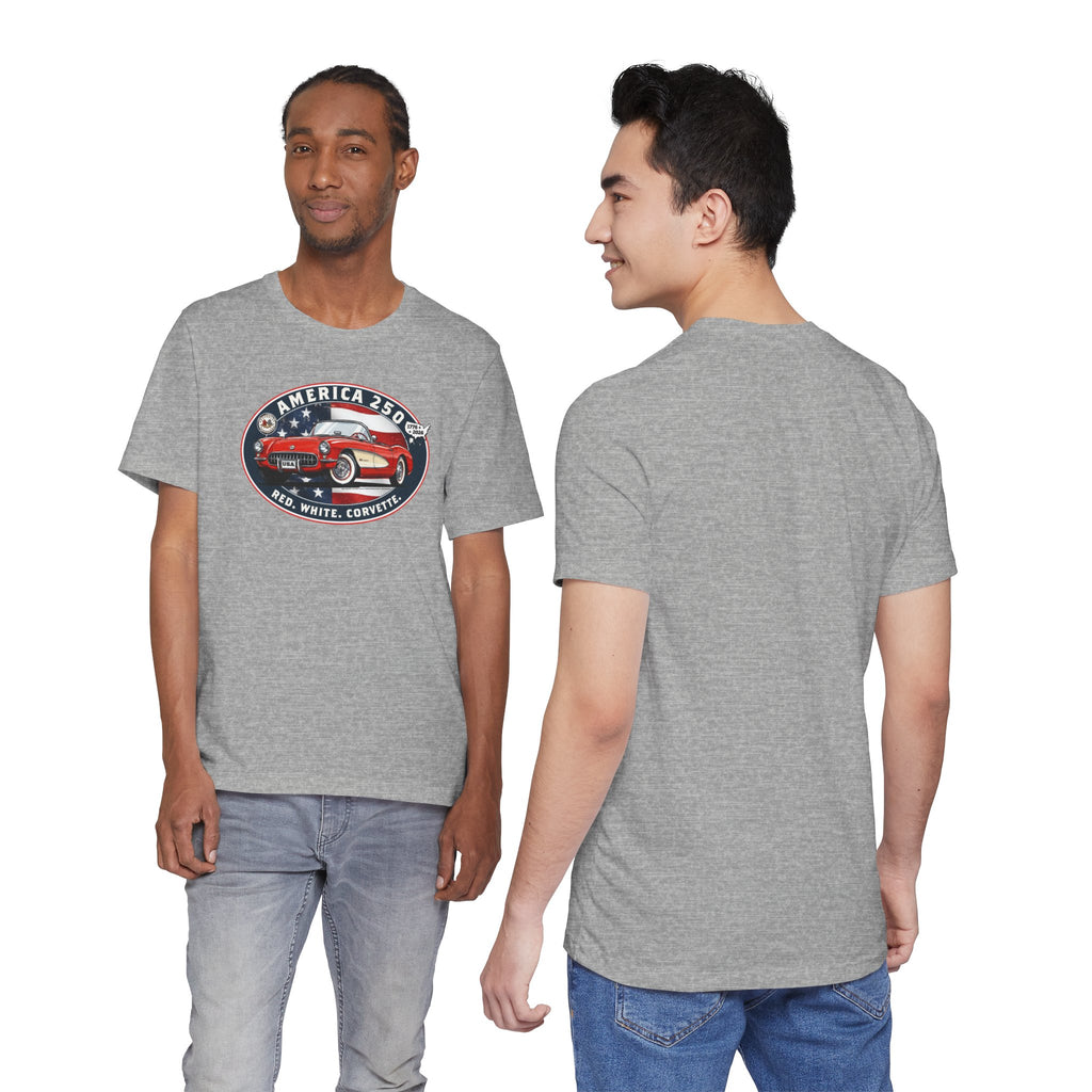 Corvette America 250 "250 Years of Freedom" Premium C1 Oval Short-Sleeve Tee
