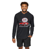 C1 Corvette Emblem & Track Performance Long Sleeve Hooded Shirt – Legends of the Road