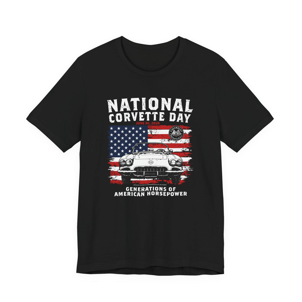 National Corvette Day 2026 T-Shirt – Limited Edition (Through June 30, 2026)