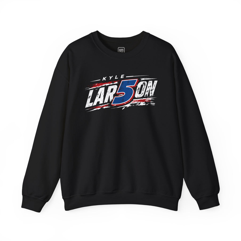 Hendrick Motorsports Kyle Larson #5 Speed Distressed Crewneck Sweatshirt