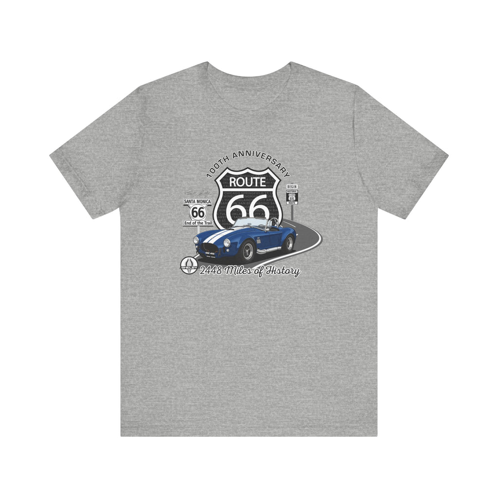 Shelby Blue Cobra “End of the Trail” Route 66 100th Anniversary T-Shirt