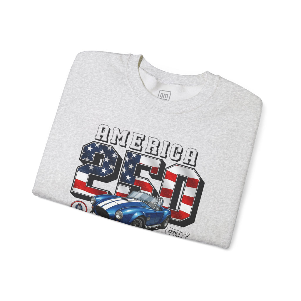 Shelby America 250 "One American Icon" Premium Cobra 427 Graphic Crewneck Sweatshirt
