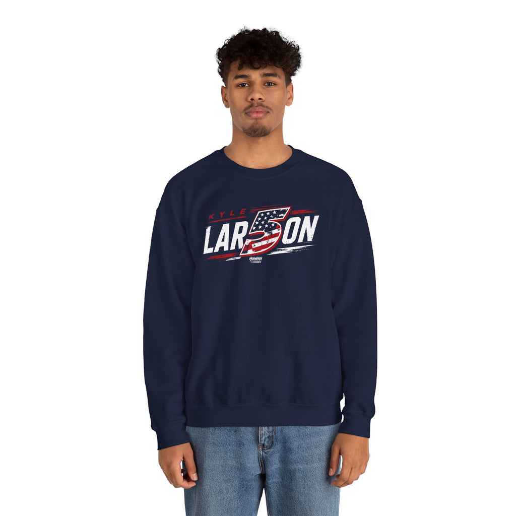 Hendrick Motorsports Kyle Larson #5 Americana Crewneck Sweatshirt