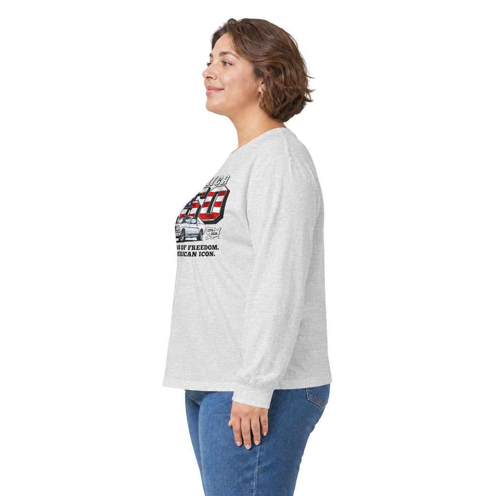 Shelby GT350 "250 Years of Freedom" America 250 Long-Sleeve T-Shirt