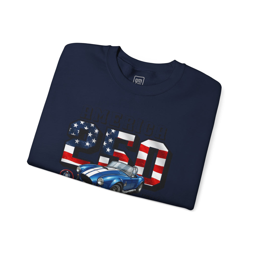 Shelby America 250 "One American Icon" Premium Cobra 427 Graphic Crewneck Sweatshirt