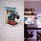 BIGFOOT® 4x4 USA-Made Die Cut Steel Wall Décor – Crunch! The Original Monster Truck-Available in 2 Sizes