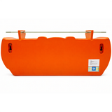 Sunbeltgifts 1969 Pontiac GTO Judge Floating Wall Shelf, Orange, 20 x6.75x6 inches, Tempered Glass, Car Lover Gift, Man Cave Garage Decor, Classic Car Fans, Vintage Auto Collectible