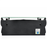 Sunbeltgifts 1977 SE Pontiac Trans AM Wall Floating Shelf, Black and Golds, 19x7.1x7.2 inches, Tempered Glass, Battery Powered LED Headlights, Car Enthusiast Gift, Classic Car Decor, Pontiac Collector