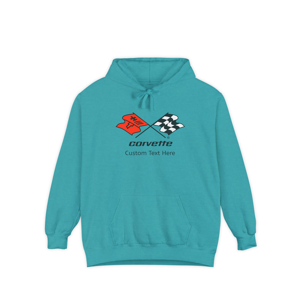 Personalized C3 Corvette Comfort Colors® Premium Hooded Sweatshirt, Custom Hoodie for Car Enthusiasts, Chevy Fans, Classic Corvette Owners, Chevrolet Apparel