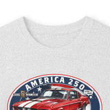 1967 Shelby GT500 "Red. White. Shelby." America 250 Long-Sleeve T-Shirt
