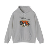 Dog is Good Never Farm Alone Adult Fleece Hoodie, Perfect for the Serious Dog Lover
