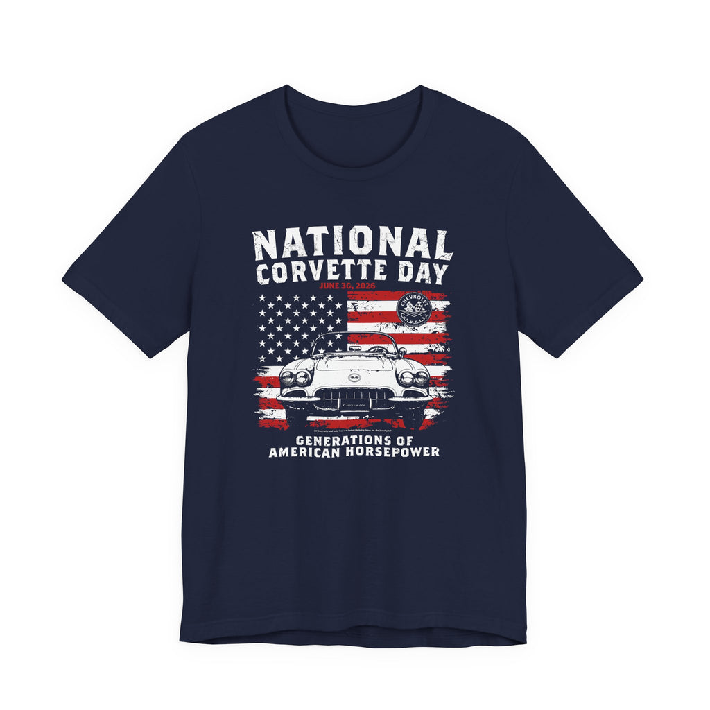 National Corvette Day 2026 T-Shirt – Limited Edition (Through June 30, 2026)