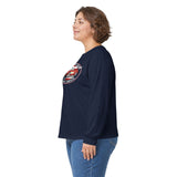 Corvette America 250 "Red. White. Corvette." Premium C1 Oval Graphic Long-Sleeve Tee