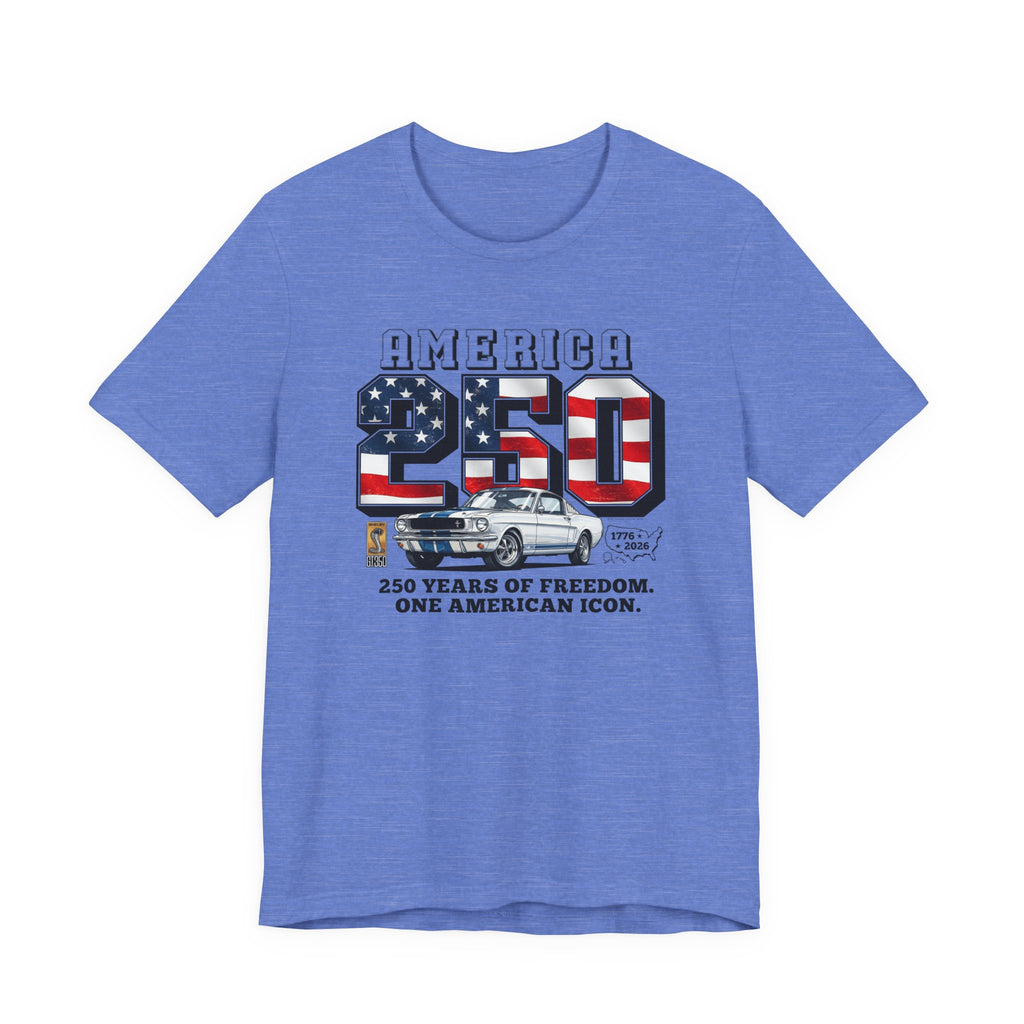 Shelby America 250 "Years of Freedom" Premium GT350 Short-Sleeve Tee