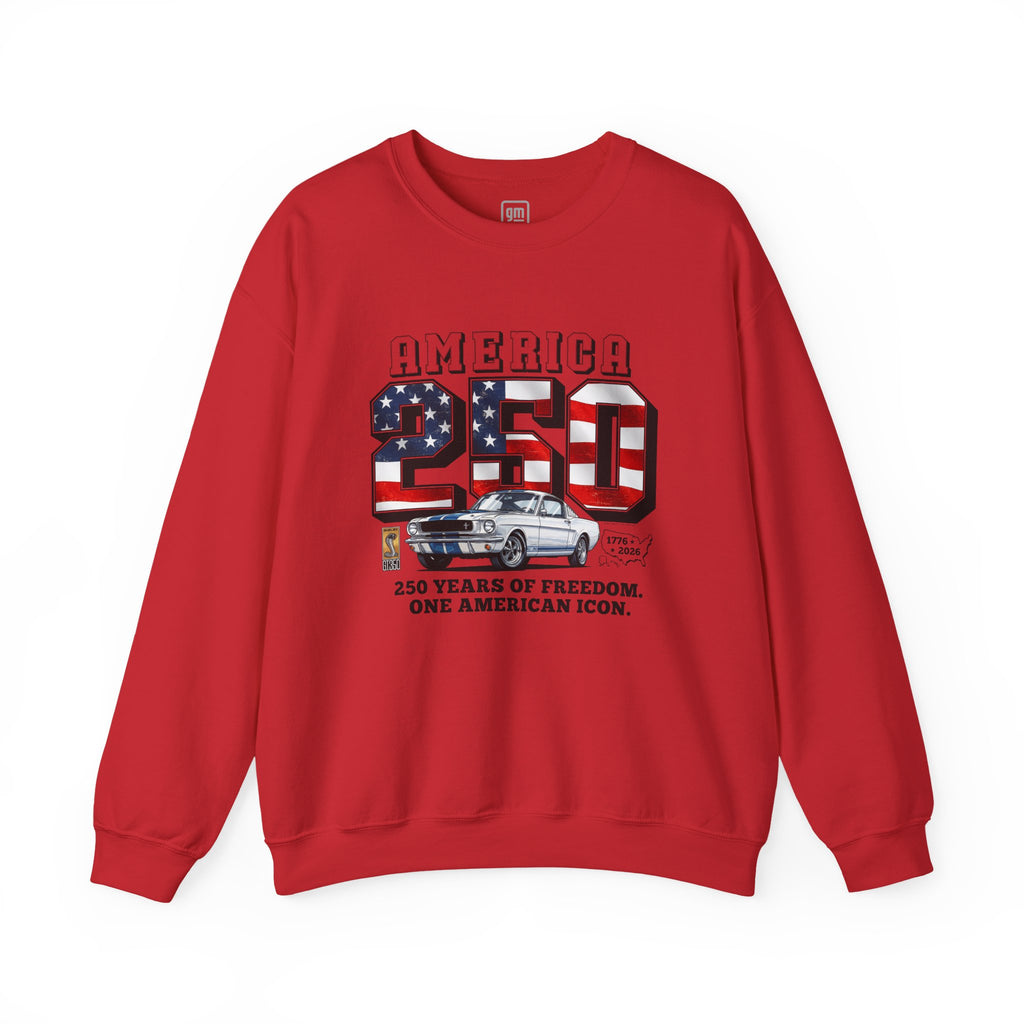 Shelby GT350 "250 Years of Freedom" America 250 Crewneck Sweatshirt