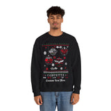 Corvette Personalized Ugly Christmas  Crewneck Sweatshirt