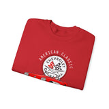 C1 Corvette American Classic Emblem Cotton Blend Sweatshirt – Legends of the Road, Perfect for the Corvette Fan