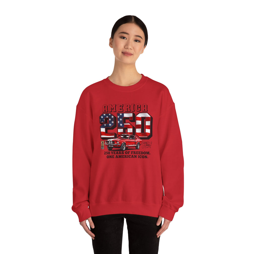 Shelby America 250 "One American Icon" Premium 1967 GT500 Graphic Crewneck Sweatshirt