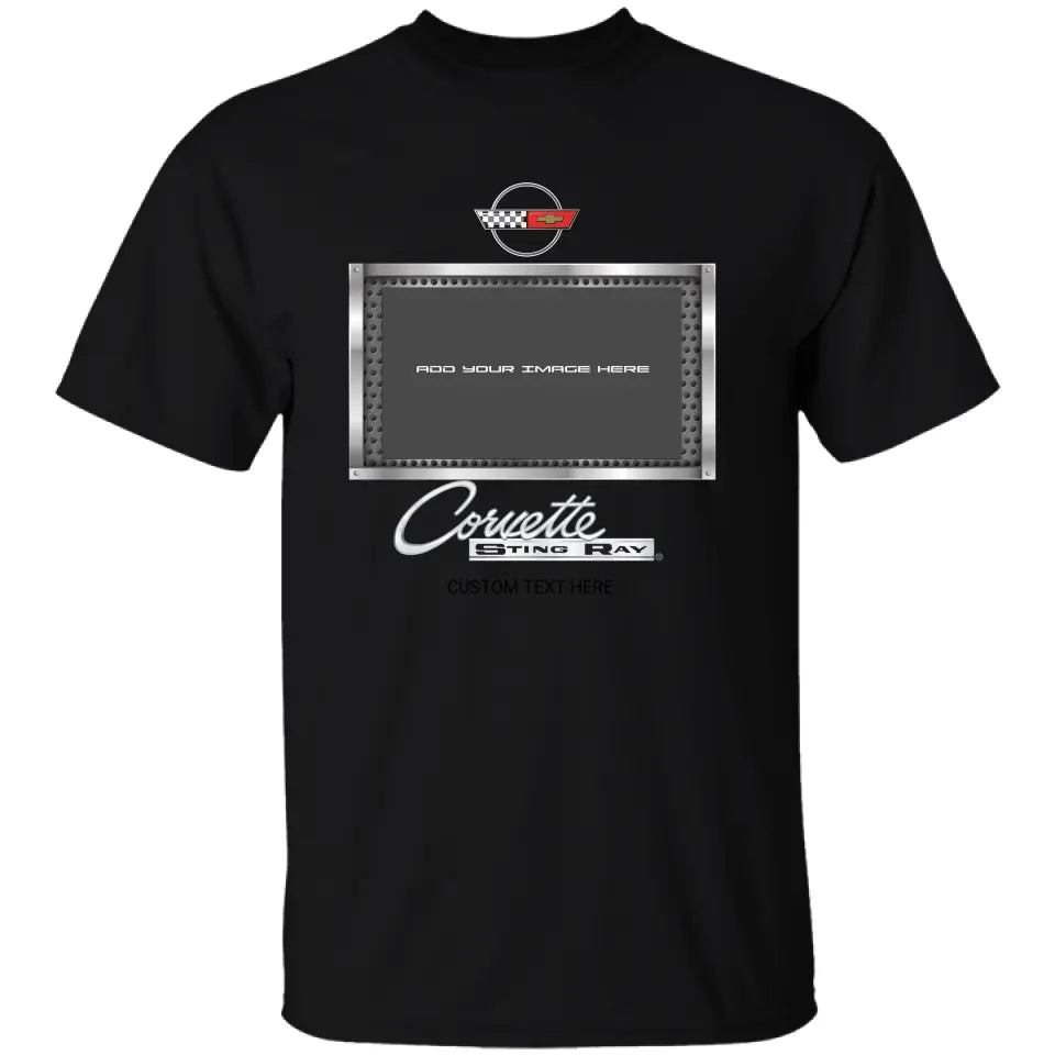 Corvette Personalized Car Tee Shirt