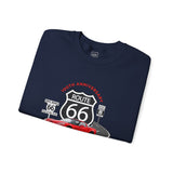 C6 Corvette Route 66 100th Anniversary Cotton Blend Sweatshirt – Legends of the Road, Perfect for the Corvette Fan
