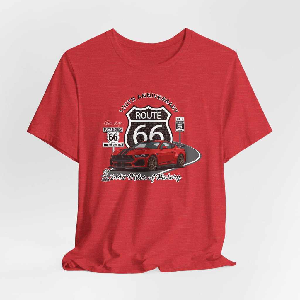 Shelby GT500 Route 66 100th Anniversary “2448 Miles of History” T-Shirt