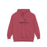 Personalized C4 Corvette Comfort Colors® Hooded Sweatshirt, Custom Gift for Car Enthusiasts, Chevy Fans, Corvette Owners, Soft, Comfortable, Stylish Premium Hoodie