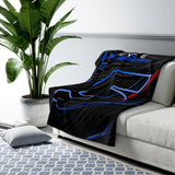 Hendrick Motorsports Kyle Larson #5 Carbon Tech Throw Blanket
