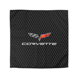 Corvette C6 Black Microfiber Carbon Duvet Cover – Sleek Style for Car Lovers