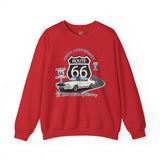 Shelby GT350 Route 66 100th Anniversary Crew Neck Sweatshirt-Legends of the Road, Shelby Fan Favorite