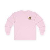 Legends of Route 66 100th Anniversary Iconic Highway Shield Design Cotton Front and Back Printed Tee - Long Sleeve