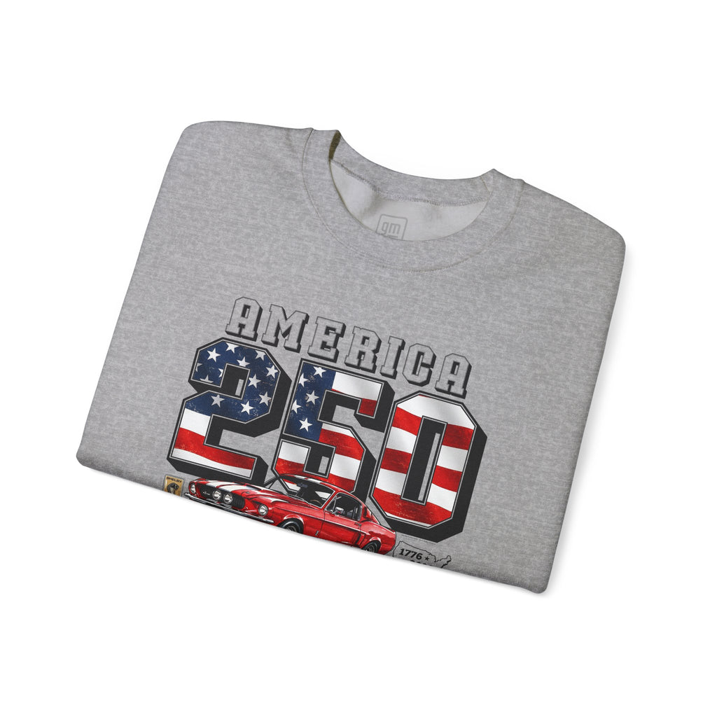 Shelby America 250 "One American Icon" Premium 1967 GT500 Graphic Crewneck Sweatshirt