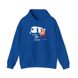 Dog is Good Never RV Alone Adult Fleece Hoodie, Perfect for the Serious Dog Lover
