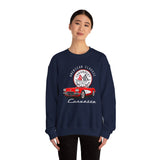 C1 Corvette American Classic Emblem Cotton Blend Sweatshirt – Legends of the Road, Perfect for the Corvette Fan